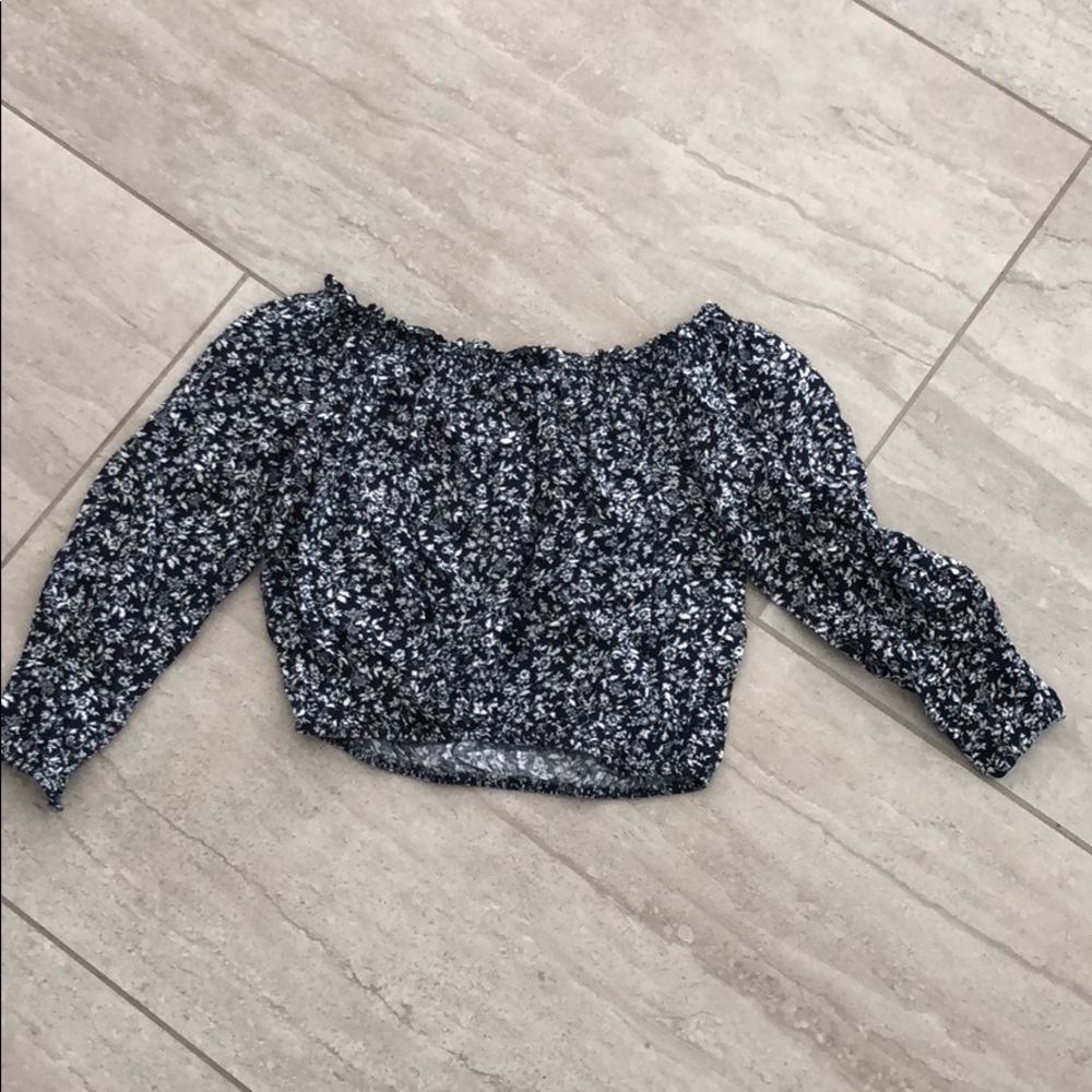 Brandy Melville floral crop